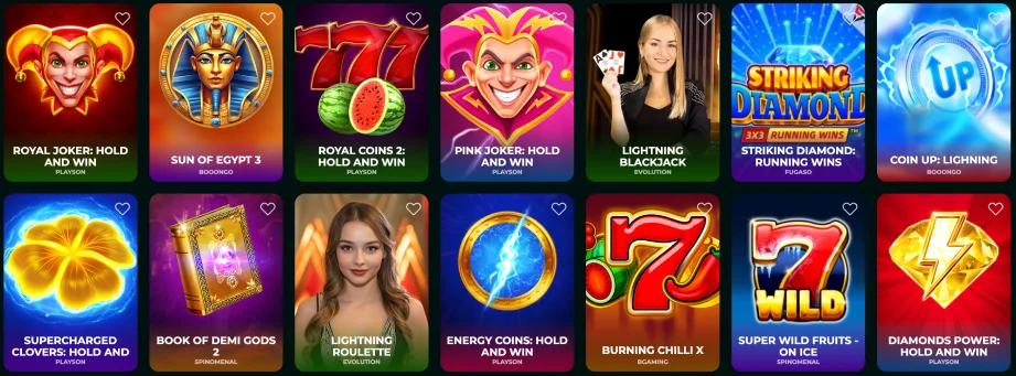 Los mejores juegos en Savaspin Casino